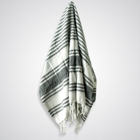Hamman Spa Towel - Charcoal - 90x170cm Hamman Spa Towel - Charcoal - 90x170cm