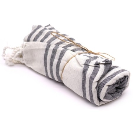 Hamman Spa Towel - Charcoal - 90x170cm Hamman Spa Towel - Charcoal - 90x170cm