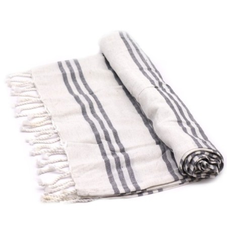 Hamman Spa Towel - Charcoal - 90x170cm Hamman Spa Towel - Charcoal - 90x170cm