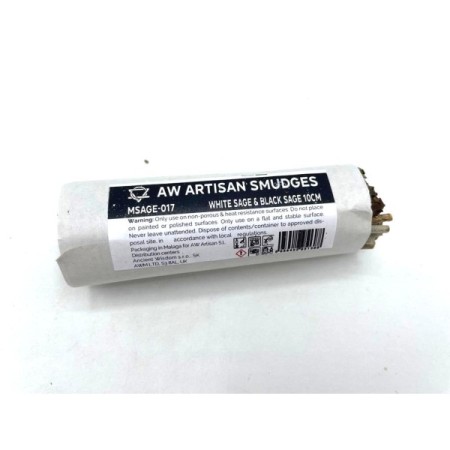 Smudge Stick - White Sage & Black Sage 10cm
