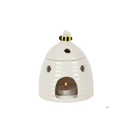 White Beehive Oil Burner