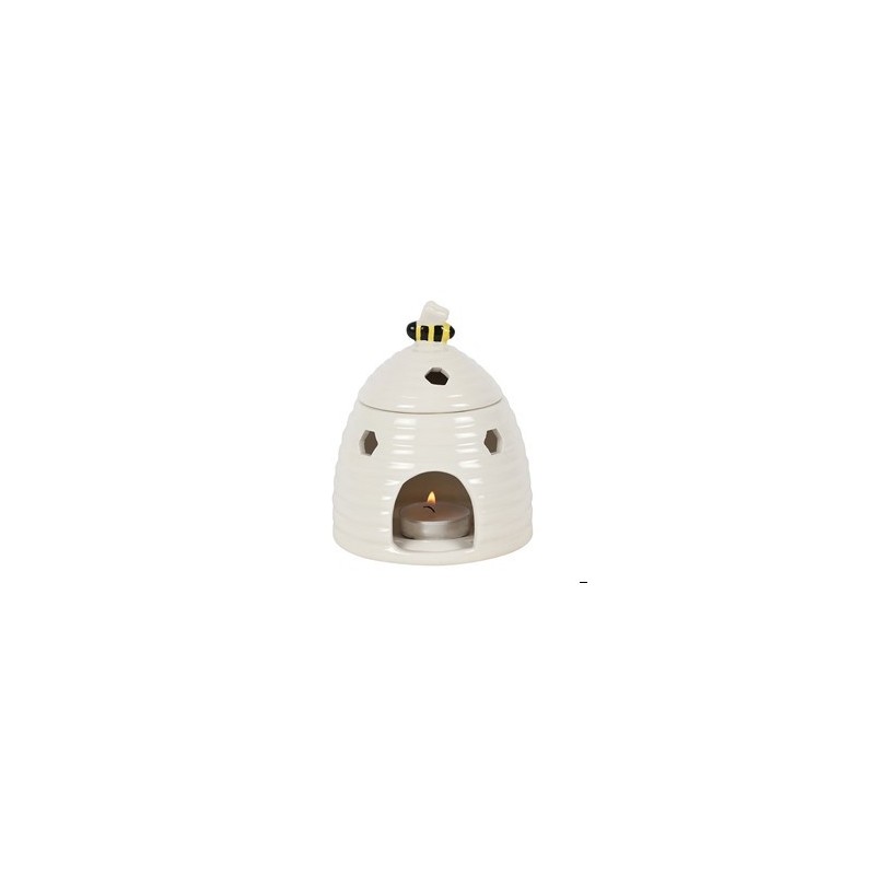 White Beehive Oil Burner