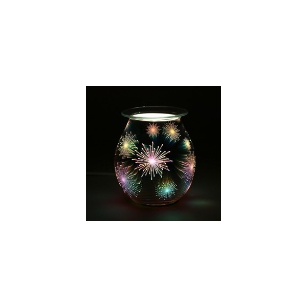 Firework Effect Light-up Electric Oil Burner