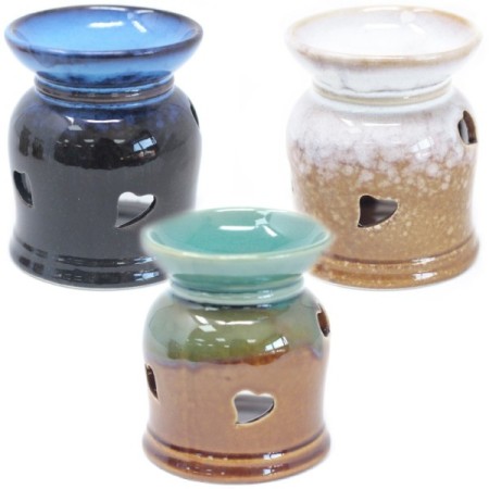 Classic Rustic Oil Burner - Heart Cut-out (assorted) Classic Rustic Oil Burner - Heart Cut-out (assorted)