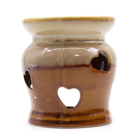 Classic Rustic Oil Burner - Heart Cut-out (assorted) Classic Rustic Oil Burner - Heart Cut-out (assorted)