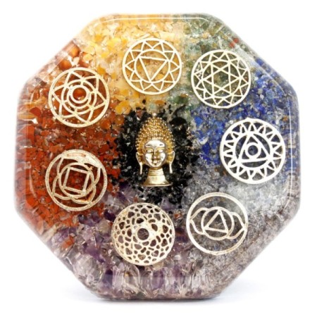 Orgonite Desk Power Packs - Buddha Chakra - Lrg Orgonite Desk Power Packs - Buddha Chakra - Lrg