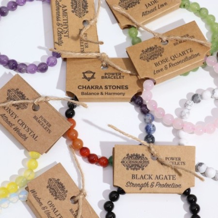 Power Bracelet - Honey Crystal Power Bracelet - Honey Crystal