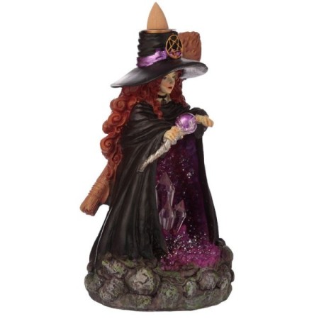 Witches Crystal Cave LED Backflow Incense Burner Witches Crystal Cave LED Backflow Incense Burner