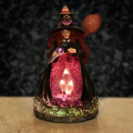 Witches Crystal Cave LED Backflow Incense Burner Witches Crystal Cave LED Backflow Incense Burner