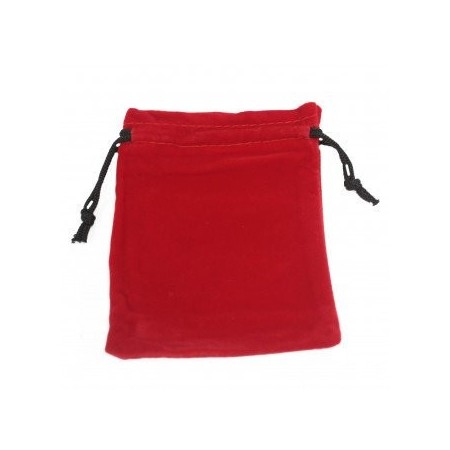 Quality Velvet Pouch - Red 10x12cm Quality Velvet Pouch - Red 10x12cm
