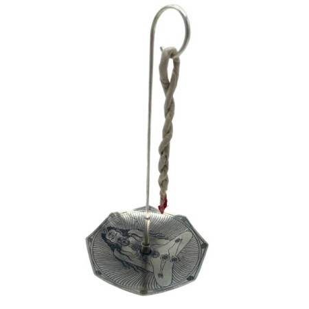 Rope Incense and Silver Plated Holder Set - Tantra Yoga Rope Incense and Silver Plated Holder Set - Tantra Yoga