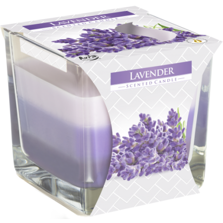 Rainbow Jar Candle - Lavender