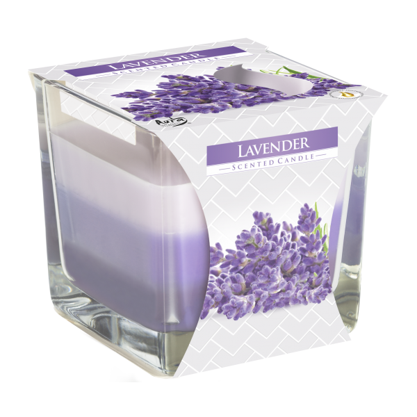 Rainbow Jar Candle - Lavender