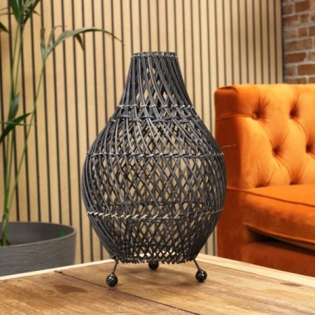 Rattan Table Lamps - Natural Rattan Table Lamps - Natural