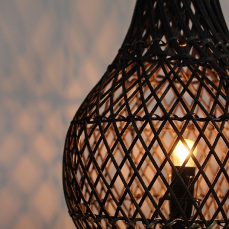 Rattan Table Lamps - Natural Rattan Table Lamps - Natural