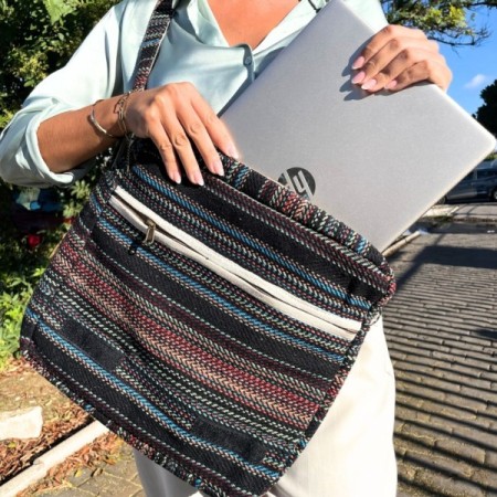 Soft Banjar Laptop Bag - Dark Smart