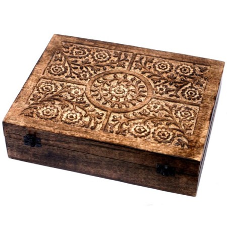 Mango Aromathrapy Box - Floral (holds 80) Mango Aromathrapy Box - Floral (holds 80)