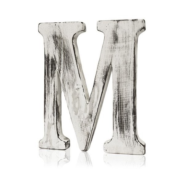 Shabby Chic Letters - M