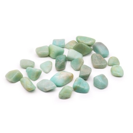 24x L Tumble Stones - Amazonite 24x L Tumble Stones - Amazonite