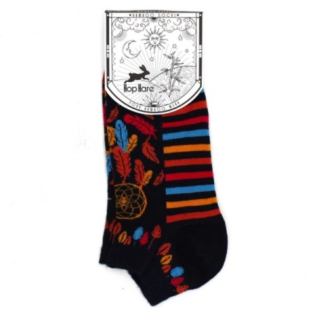 M/L Hop Hare Bamboo Socks Low (7.5-11.5) - Dreamcatcher M/L Hop Hare Bamboo Socks Low (7.5-11.5) - Dreamcatcher