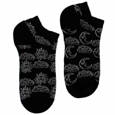 M/L Hop Hare Bamboo Socks Low (7.5-11.5) - Day and Night M/L Hop Hare Bamboo Socks Low (7.5-11.5) - Day and Night