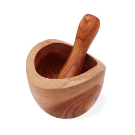 Ergo Teak Pestal & Morter Med Ergo Teak Pestal & Morter Med