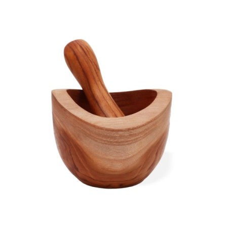 Ergo Teak Pestal & Morter Med Ergo Teak Pestal & Morter Med
