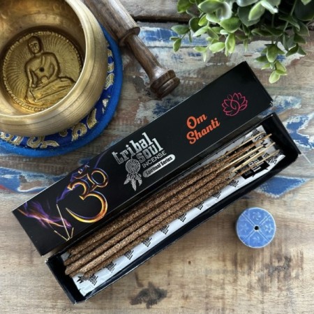 Tribal Soul Spiritual Incense Sticks and Ceramic Holder - Ohm Shanti Tribal Soul Spiritual Incense Sticks and Ceramic Holder - Ohm Shanti