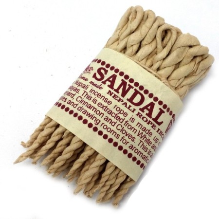 Pure Herbs Sandalwood & Spice Rope Incense Pure Herbs Sandalwood & Spice Rope Incense