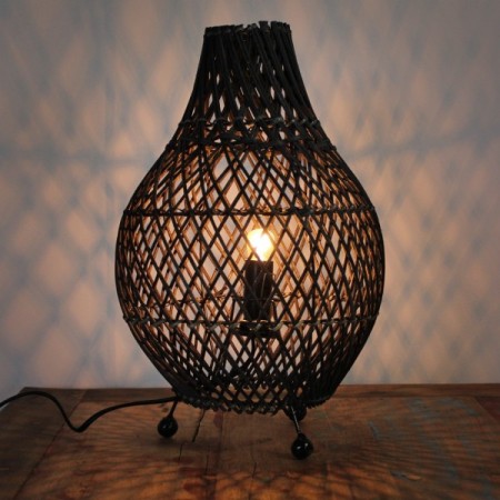 Rattan Table Lamps - Natural Rattan Table Lamps - Natural