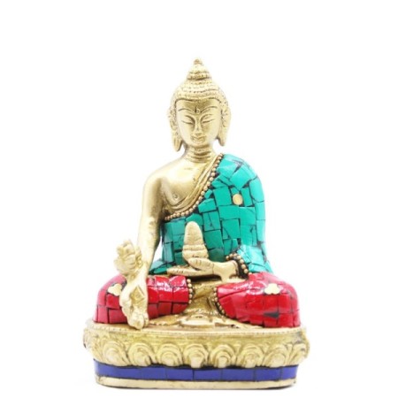 Brass Buddha Figure - Hands Down - 11.5 cm Brass Buddha Figure - Hands Down - 11.5 cm