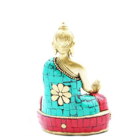 Brass Buddha Figure - Hands Down - 11.5 cm Brass Buddha Figure - Hands Down - 11.5 cm