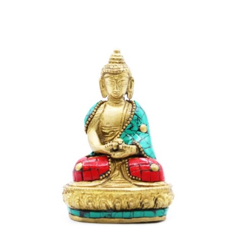 Brass Buddha Figure - Amitabha - 9.5 cm Brass Buddha Figure - Amitabha - 9.5 cm