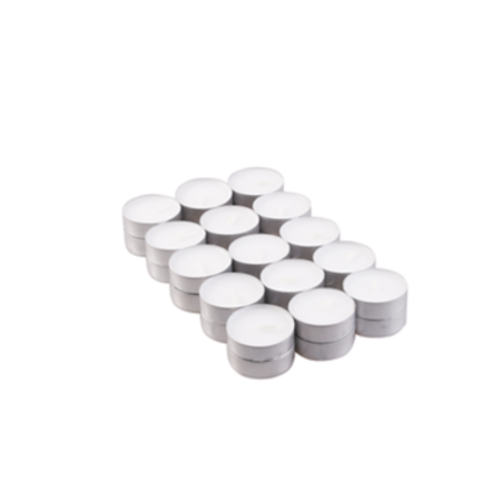 30x Unscented Tealight (4hr)