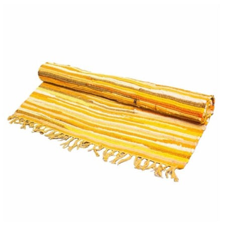 Large Rag Rug - 150x90cm - premium quality - Sunrise Oranges Large Rag Rug - 150x90cm - premium quality - Sunrise Oranges