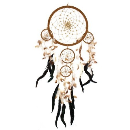 Bali Dreamcatchers - XLarge Round - Cream/Coffee/Choc Bali Dreamcatchers - XLarge Round - Cream/Coffee/Choc