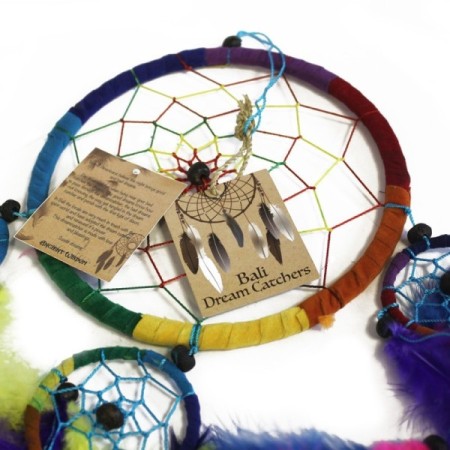 Bali Dreamcatchers - XLarge Round - Cream/Coffee/Choc Bali Dreamcatchers - XLarge Round - Cream/Coffee/Choc