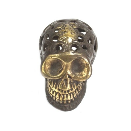 Vintage Brass Skull - Small Vintage Brass Skull - Small