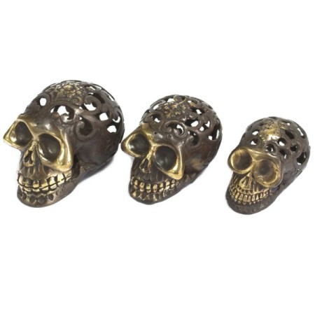 Vintage Brass Skull - Small Vintage Brass Skull - Small