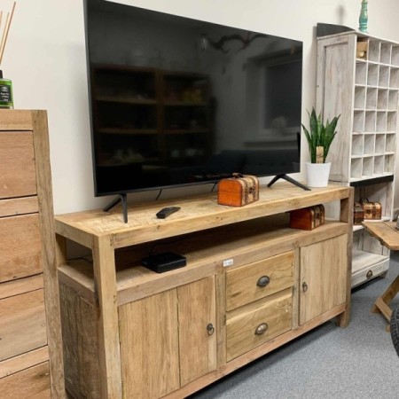 Large TV Stand - Recycled Wood Large TV Stand - Recycled Wood
