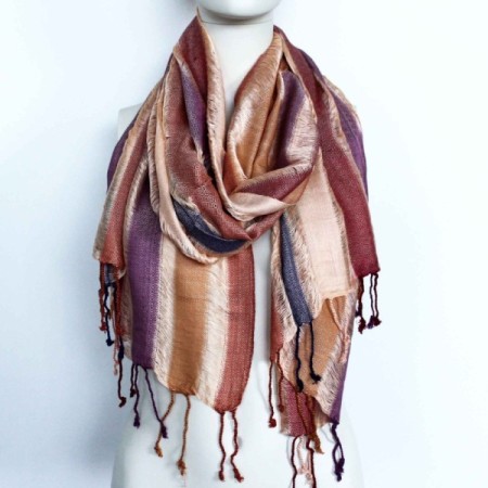 Lrg Indian Boho Scarves - 28x72cm - Random Greens Lrg Indian Boho Scarves - 28x72cm - Random Greens