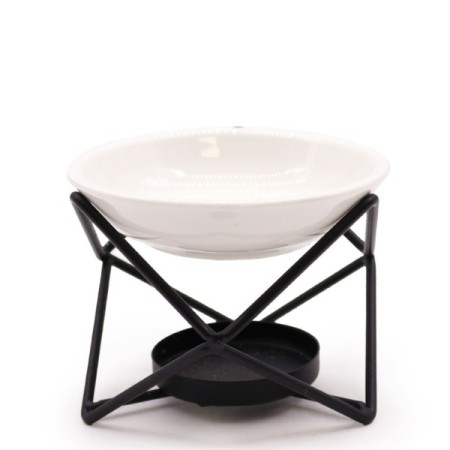 Ceramic & Metal Hex Stand Ceramic & Metal Hex Stand