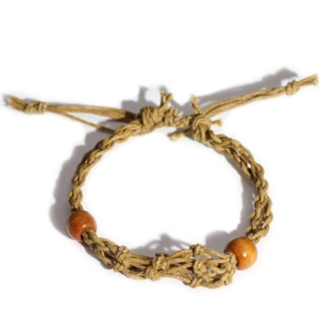 Gemstone Bracelet Cord - Sand Gemstone Bracelet Cord - Sand