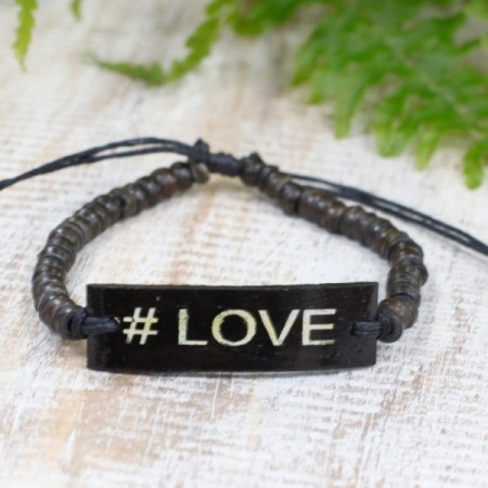 Coco Slogan Bracelets - Love