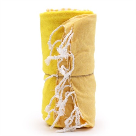 Cotton Pario Towel - 100x180 cm - Sunny Yellow Cotton Pario Towel - 100x180 cm - Sunny Yellow