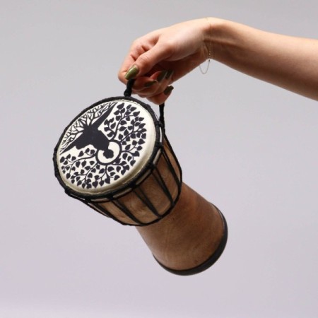 Buddha Wide Top Djembe Drum - 13cm Buddha Wide Top Djembe Drum - 13cm