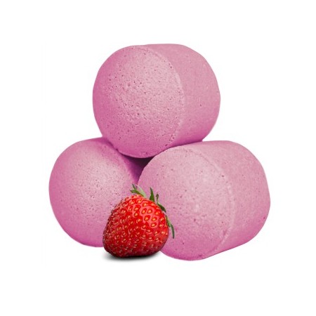 Pack Of 10 Chill Pills (Mini Bath Bombs) - Strawberry