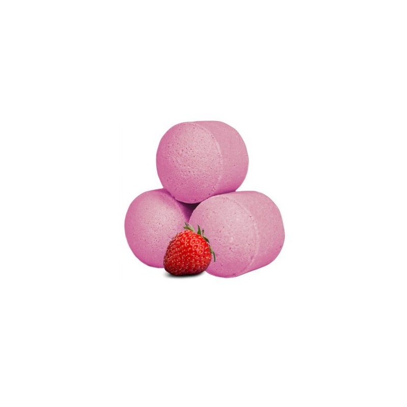 Pack Of 10 Chill Pills (Mini Bath Bombs) - Strawberry