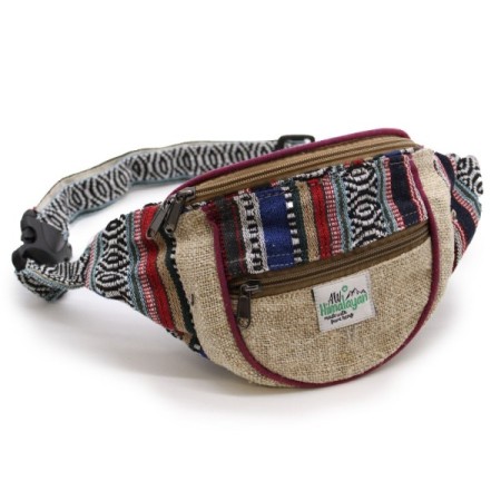 Bum Bag - Hemp & Cotton (assorted) Bum Bag - Hemp & Cotton (assorted)