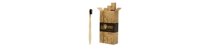 Bamboo Toothbrush & Bamboo Cotton Buds